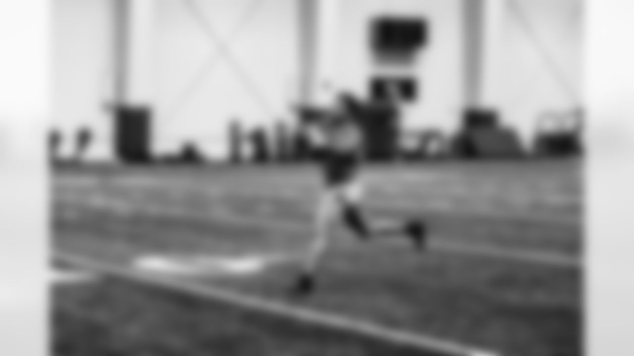 Detroit Lions wide receiver Kalif Raymond (11) during a morning workout at the Lions training facility in Allen Park, MI on April 19, 2022. (Stuart Zaas/Detroit Lions)