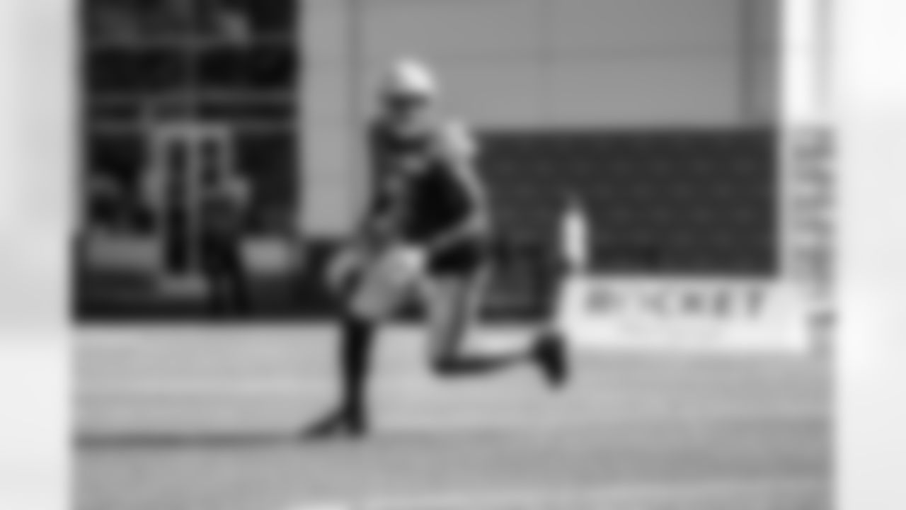 Detroit Lions wide receiver Tyrell Williams (6) during Lions Training Camp at the Training Facility in Allen Park, MI on August 4th, 2021. (Jeff Nguyen/Detroit Lions)