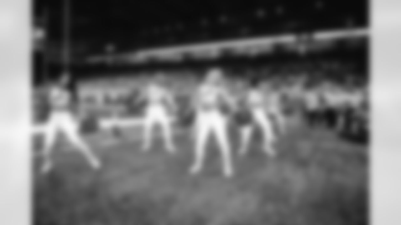 Detroit Lions Cheerleaders during a NFL football game against the Chicago Bears on Thursday, November 24, 2021 in Detroit, MI. (Mike Ferdinande/Detroit Lions).