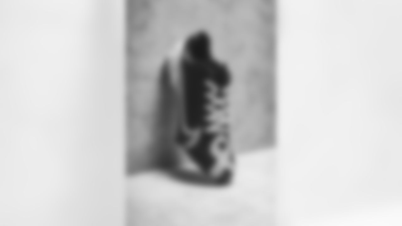 Detroit Lions cornerback Jeff Okudah (30) owns these shoes. My Cause My Cleats. (Detroit Lions via AP).
