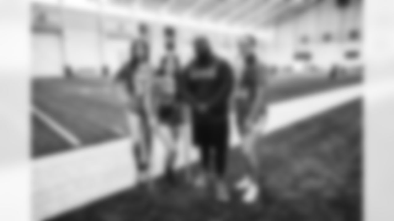 2023 Michigan Girls High School Flag Football Pilot League Week 3 at Detroit Lions HQ & Training Facility Sunday May 21 2023 in Allen Park, MI. (Carl Jones II/Detroit Lions).