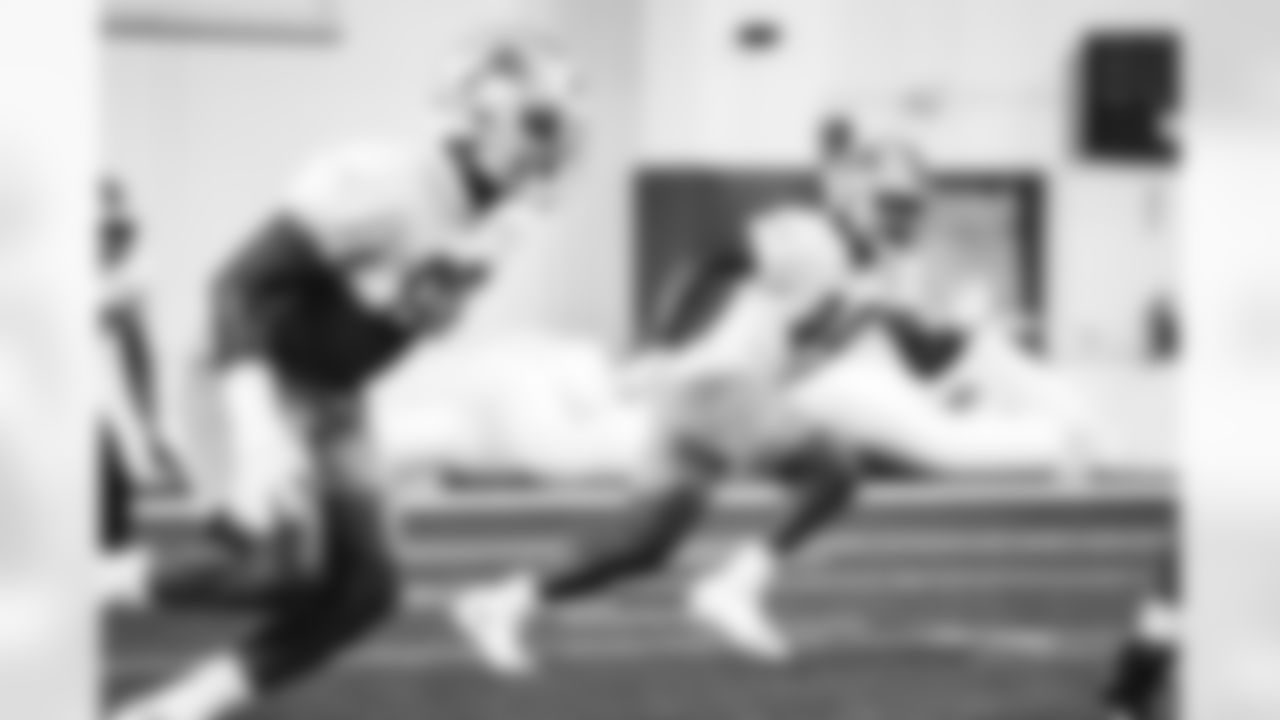 Detroit Lions linebacker Jalen Reeves-Maybin (44) during Lions Training Camp at the Training Facility in Allen Park, MI on August 9th, 2021. (Jeff Nguyen/Detroit Lions)