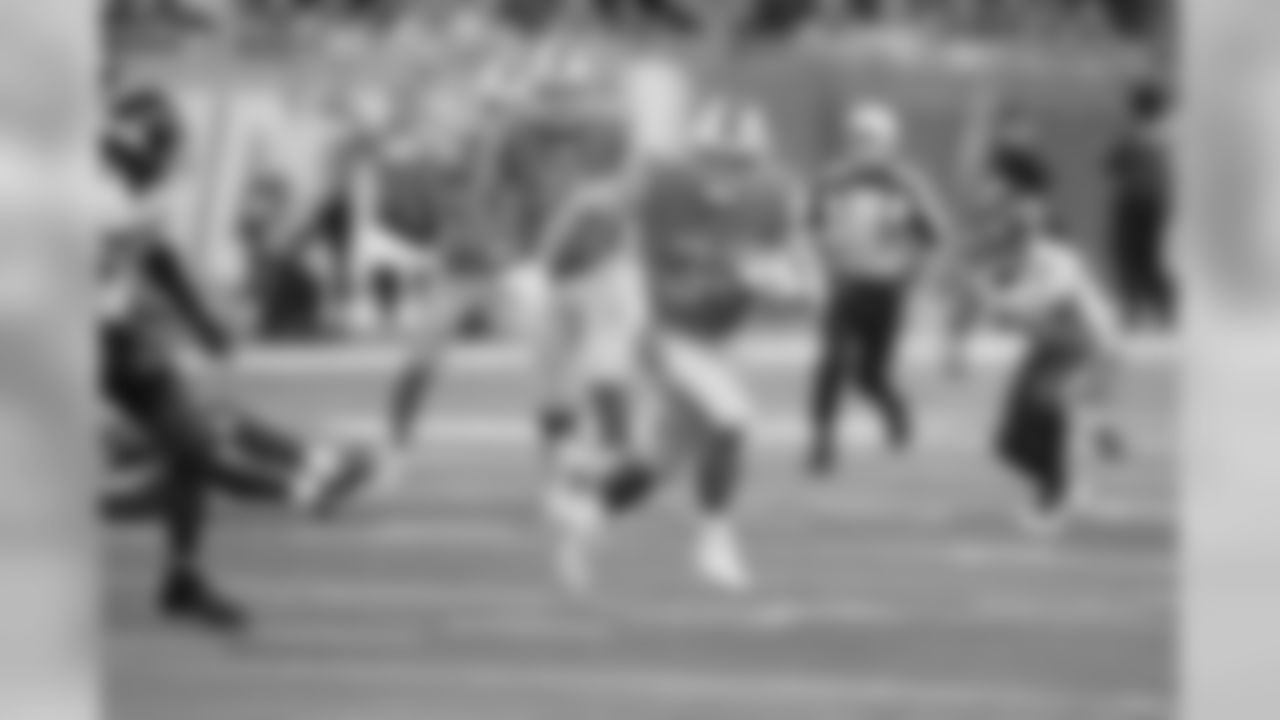 Detroit Lions running back Zach Zenner (34) during a NFL football game against the Minnesota Vikings on Sunday, Dec. 23, 2018 in Detroit. (Detroit Lions via AP).