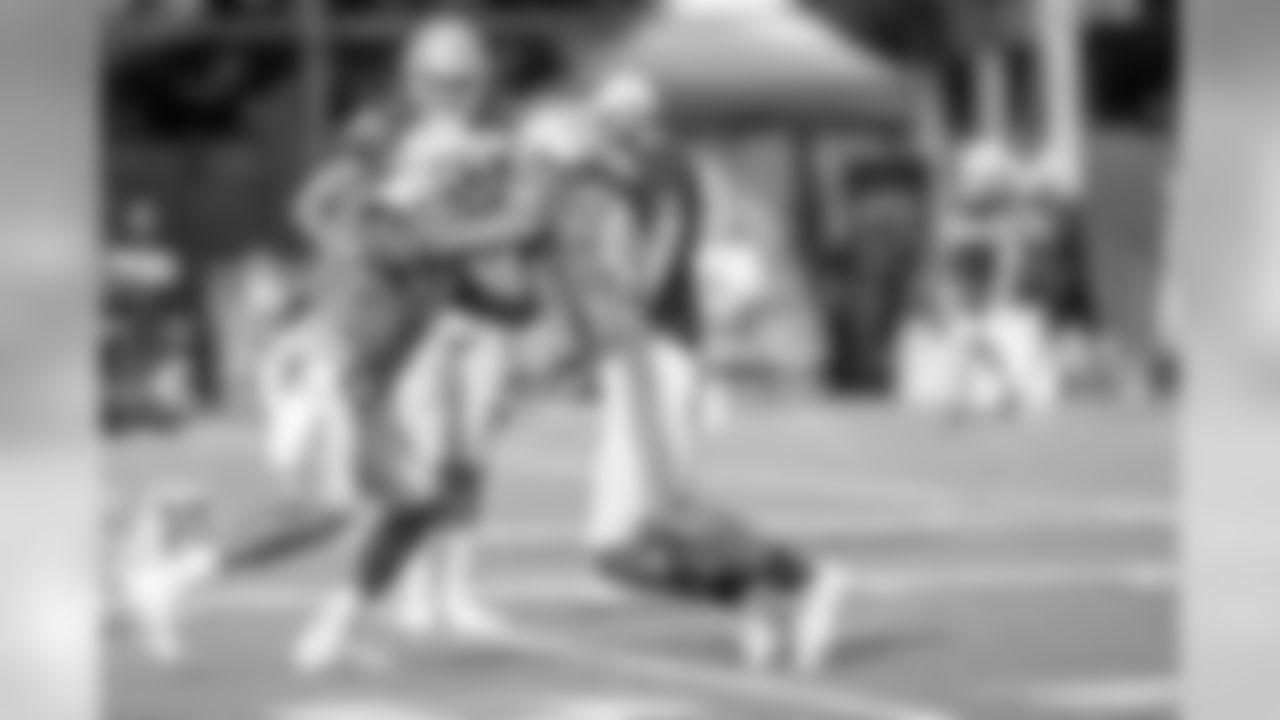 Detroit Lions linebacker Jarrad Davis (40) and Detroit Lions linebacker Jalen Reeves-Maybin (44) during Day 6 of Detroit Lions Training Camp presented by Rocket Mortgage on Wednesday, July 31, 2019 in Allen Park, Mich.