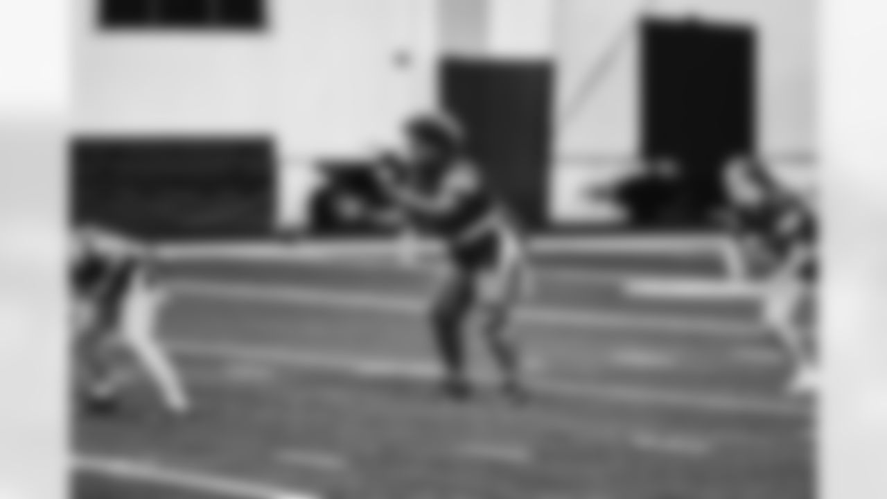 2023 Michigan Girls High School Flag Football Pilot League Week 3 at Detroit Lions HQ & Training Facility Sunday May 21 2023 in Allen Park, MI. (Carl Jones II/Detroit Lions).