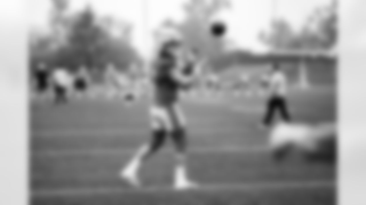 Detroit Lions tight end T.J. Hockenson (88) during Lions Training Camp at the Training Facility in Allen Park, MI on August 5, 2022. (Jeff Nguyen/Detroit Lions)