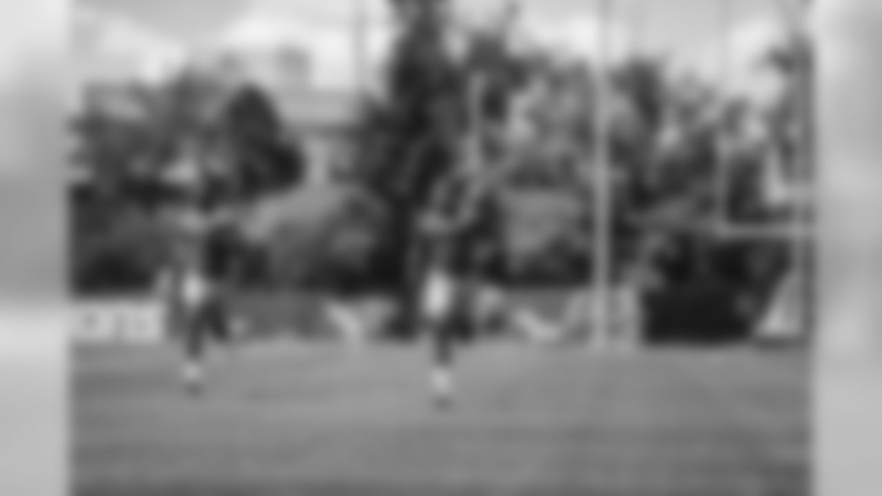 Detroit Lions linebacker Jason Cabinda (53) during workouts Allen Park Training Facility in Allen Park, MI on August 7, 2020. (Jeff Nguyen/Detroit Lions)