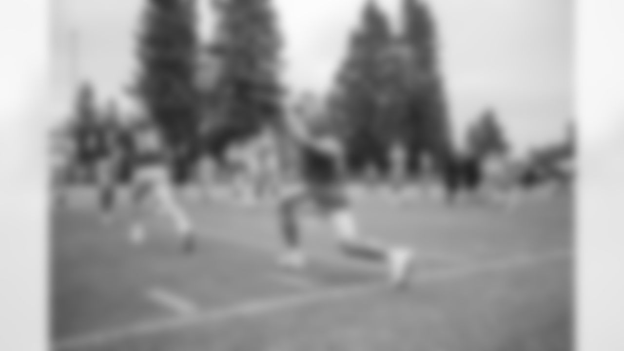 Detroit Lions quarterback Matthew Stafford (9) stretches before training camp practice on Wednesday, Aug. 8, 2018 in Napa, Calif. (Detroit Lions via AP)