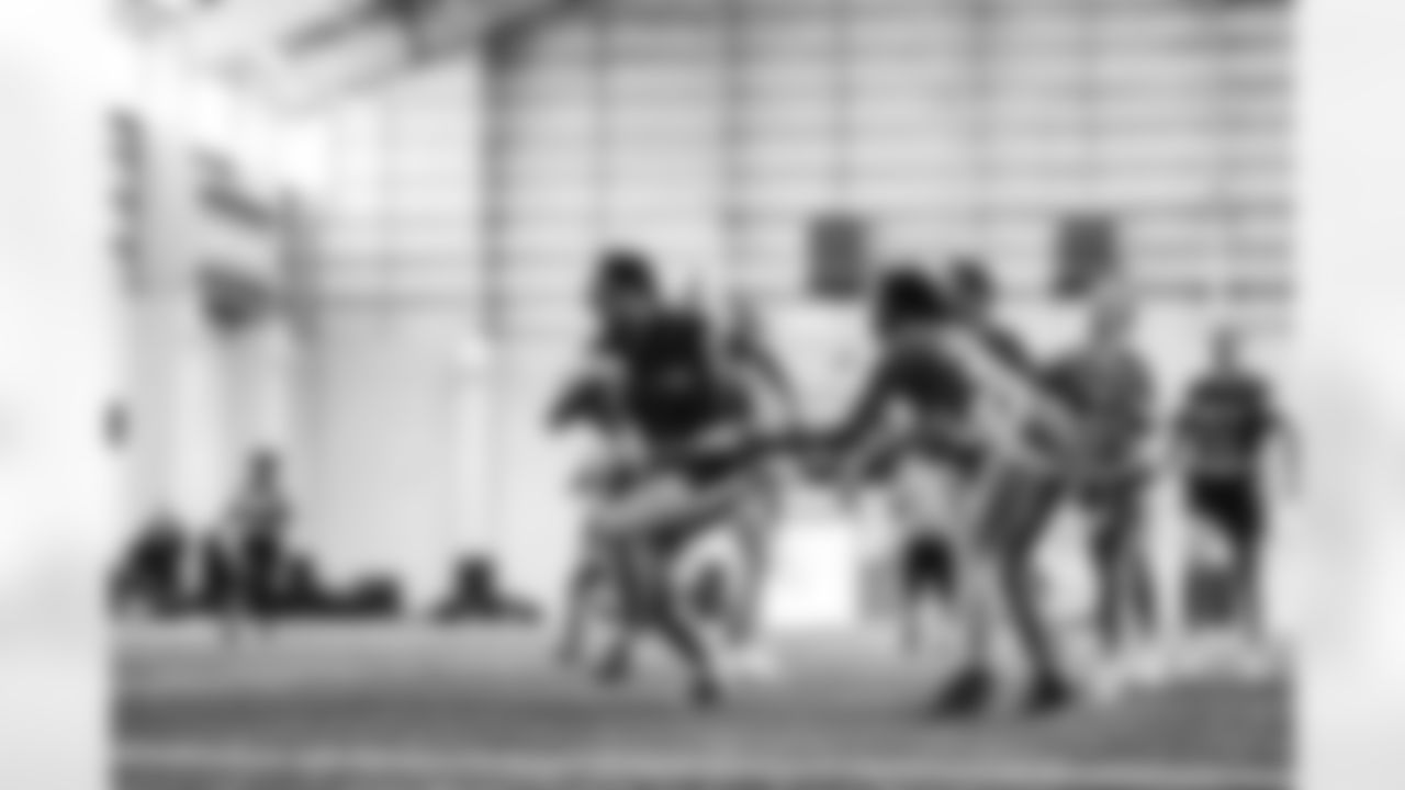 2023 Michigan Girls High School Flag Football Pilot League Week 3 at Detroit Lions HQ & Training Facility Sunday May 21 2023 in Allen Park, MI. (Carl Jones II/Detroit Lions).