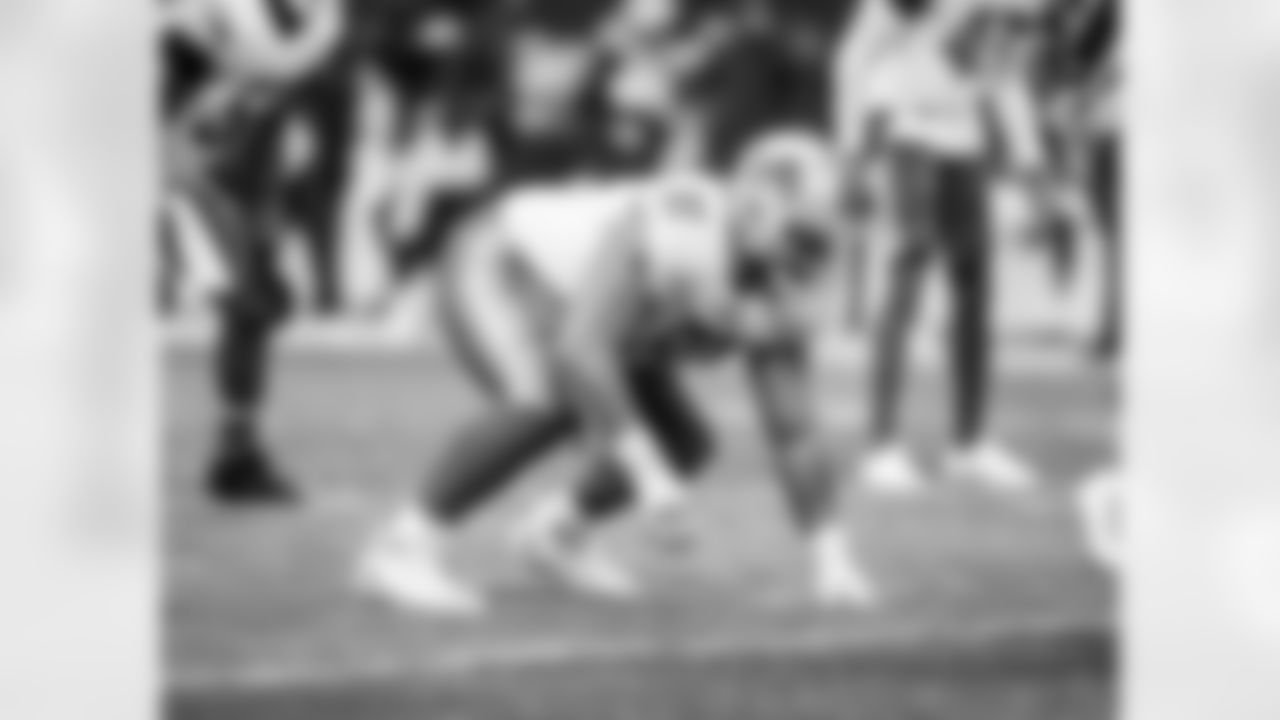 Detroit Lions defensive lineman John Penisini (91) during an NFL football game against the Chicago Bears on Sunday, Dec. 6, 2020 in Chicago, IL. (Detroit Lions via AP).