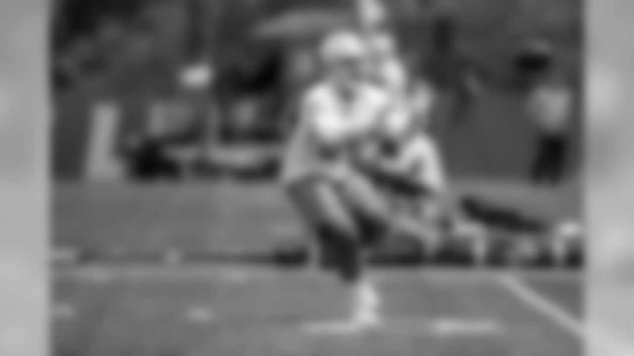Detroit Lions wide receiver Travis Fulgham (84) during Day 5 of OTAs on Thursday, May 30, 2019 in Allen Park, Mich. (Detroit Lions via AP)