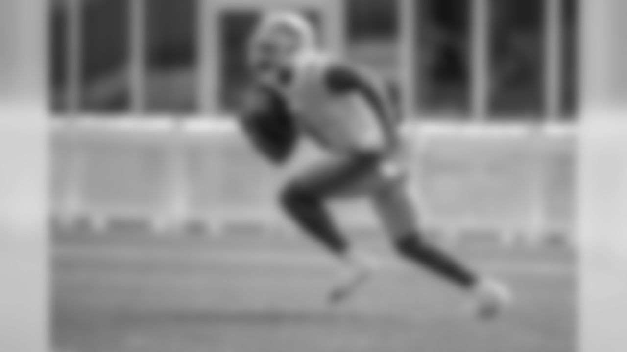 Detroit Lions running back Ameer Abdullah (21) returns a kickoff during training camp practice on Monday, Aug. 13, 2018 in Allen Park, Mich. (Detroit Lions via AP)