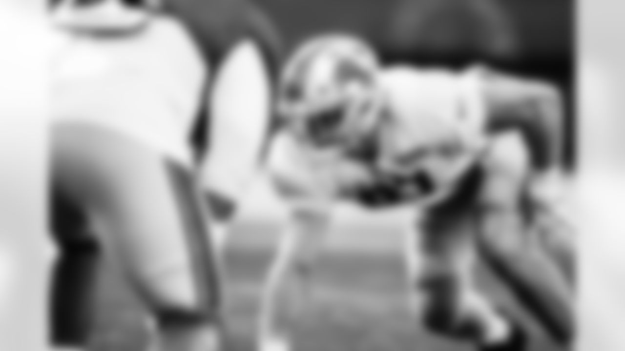 Detroit Lions defensive lineman Aidan Hutchinson (97) during practice at the Lions Training Facility in Allen Park, MI on August 23, 2022. (Jeff Nguyen/Detroit Lions)