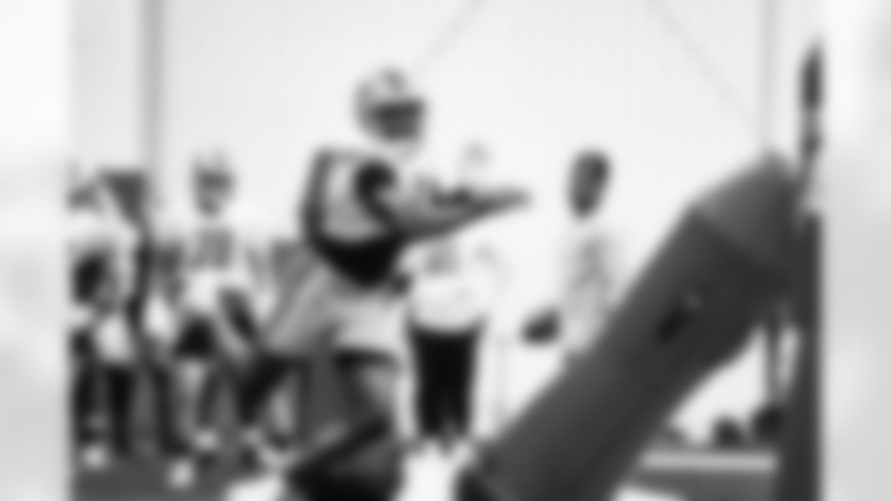 Detroit Lions defensive lineman Austin Bryant (2) during practice at the Lions Training Facility in Allen Park, MI on December 1, 2022. (Jeff Nguyen/Detroit Lions)