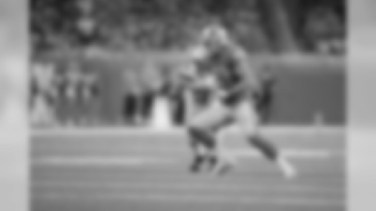 Detroit Lions tight end T.J. Hockenson (88) during a NFL football game against the Los Angeles Chargers Sunday, Sept. 15, 2019 in Detroit. (Detroit Lions via AP).