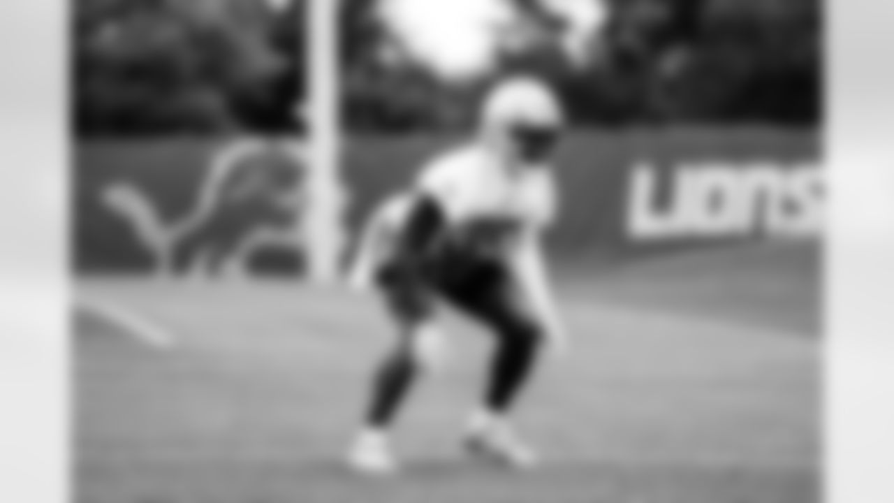 Detroit Lions cornerback Jerry Jacobs (39) during training camp at the Lions training facility in Allen Park, MI on July 30, 2023. (Jeff Nguyen/Detroit Lions)
