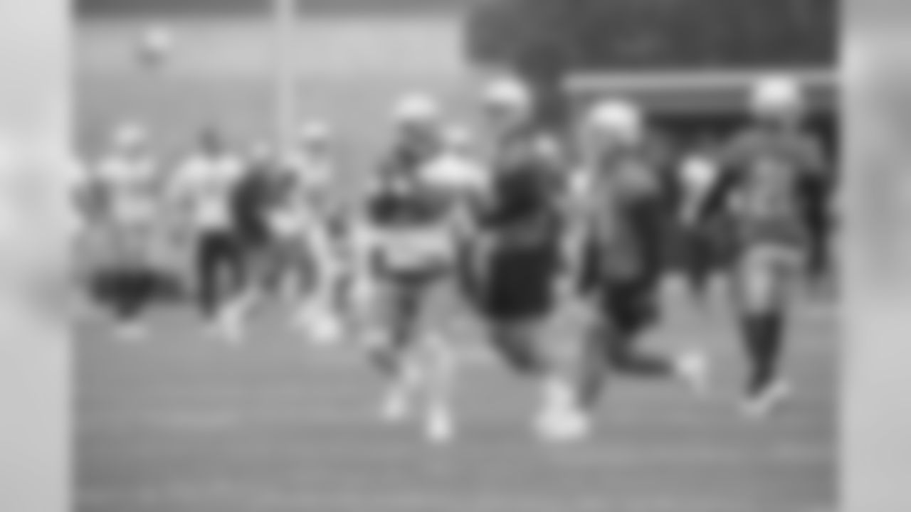 Detroit Lions running back Theo Riddick (25) during Day 4 of OTAs on Wednesday, May 29, 2019 in Allen Park, Mich. (Detroit Lions via AP)