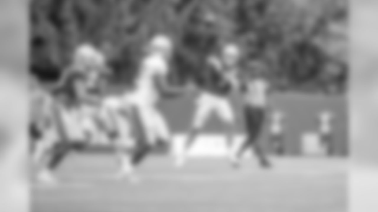 Detroit Lions quarterback Tom Savage (3) during Day 6 of Detroit Lions Training Camp presented by Rocket Mortgage on Wednesday, July 31, 2019 in Allen Park, Mich.