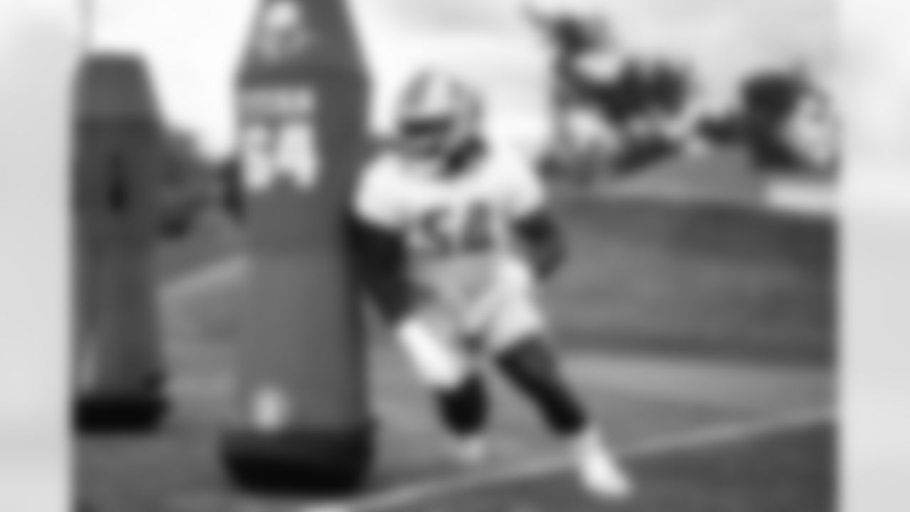Detroit Lions defensive lineman Alim McNeill (54) during practice at the Lions Training Facility in Allen Park, MI on September 22, 2022. (Jeff Nguyen/Detroit Lions)
