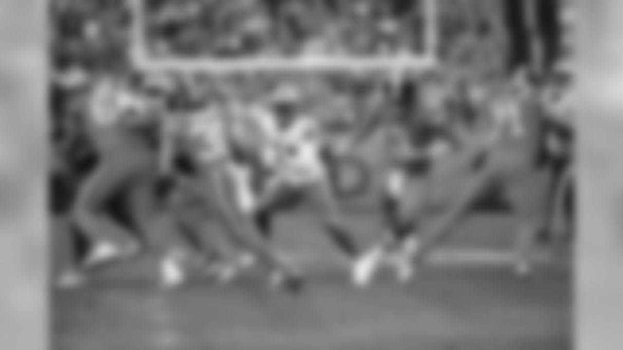 Detroit Lions linebacker Steve Longa (54) during a NFL football game against the Denver Broncos Sunday, Dec. 22, 2019 in Denver. (Detroit Lions via AP).