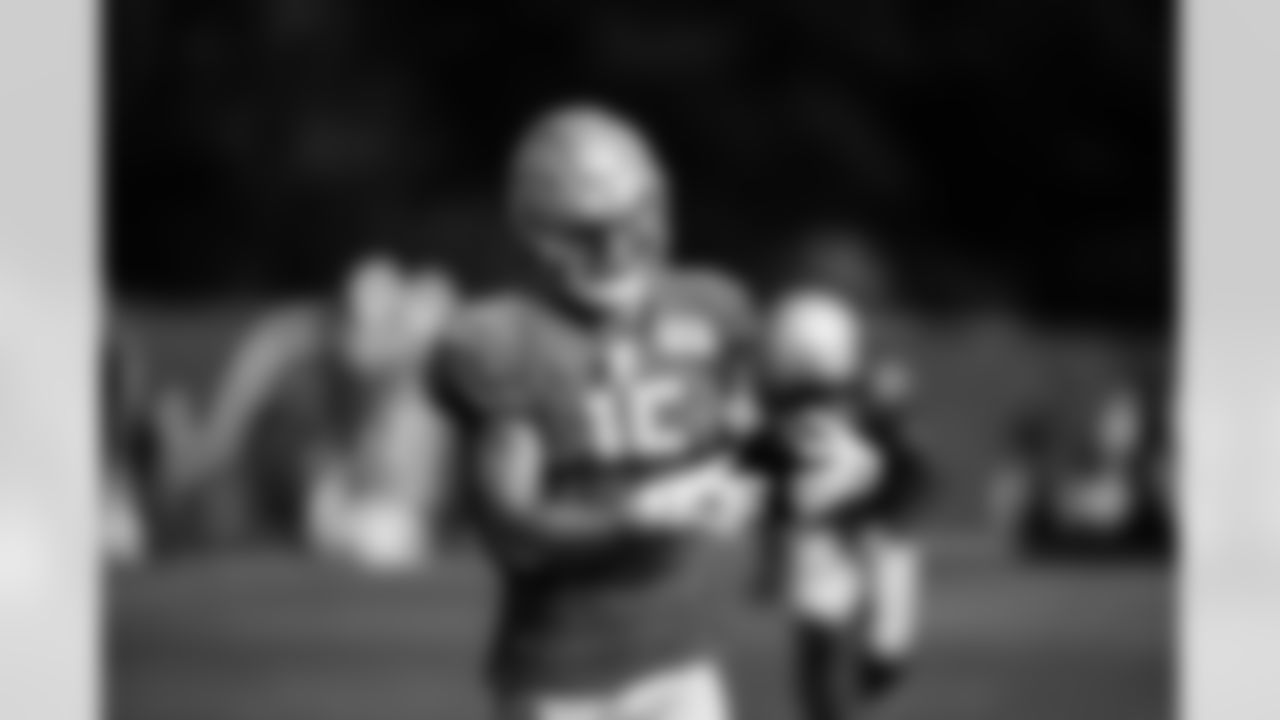 Detroit Lions wide receiver Sage Surratt (15) during Lions Training Camp at the Training Facility in Allen Park, MI on August 6th, 2021. (Jeff Nguyen/Detroit Lions)