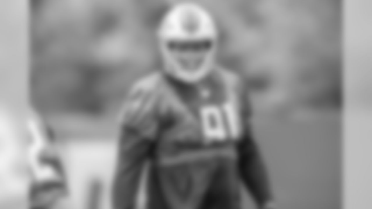Detroit Lions defensive tackle A'Shawn Robinson (91) during practice at the Detroit Lions training facility Thursday, Sept. 12, 2019 in Allen Park, Mich. (Detroit Lions via AP)