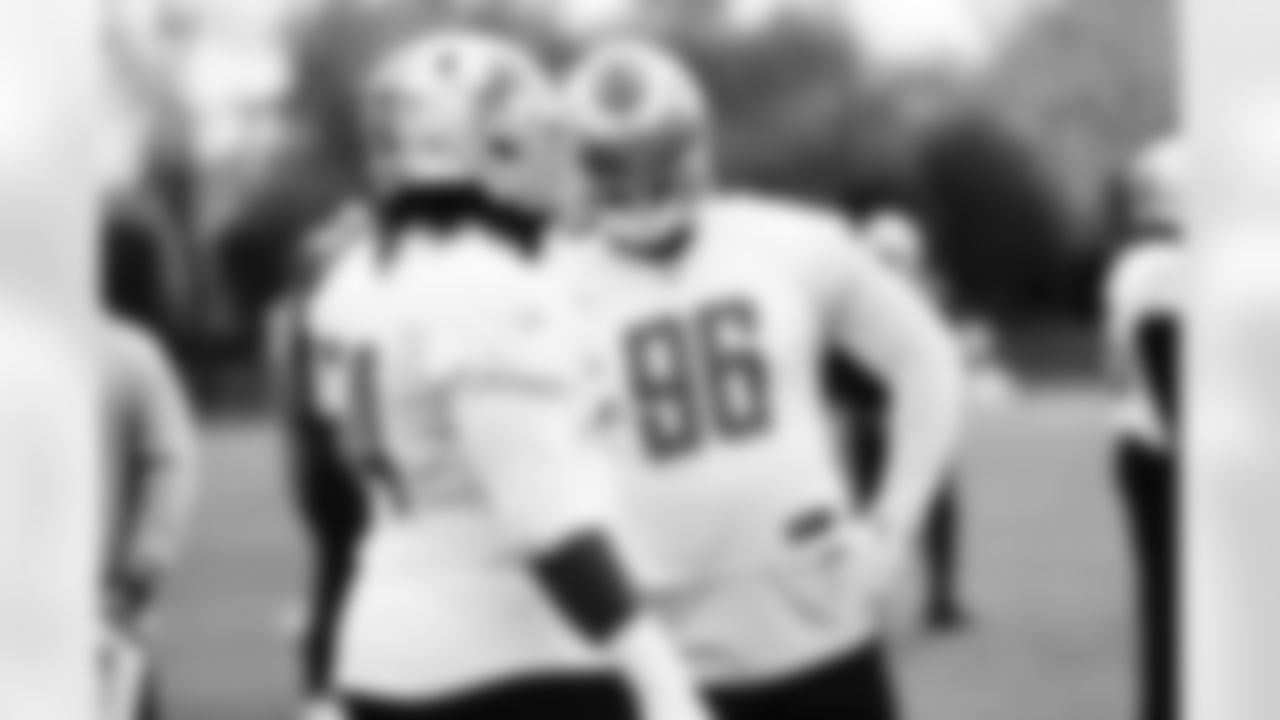 Detroit Lions defensive lineman Alim McNeill (54), Detroit Lions defensive lineman Isaiah Buggs (96) during practice at the Lions Training Facility in Allen Park, MI on October 28, 2022. (Jeff Nguyen/Detroit Lions)