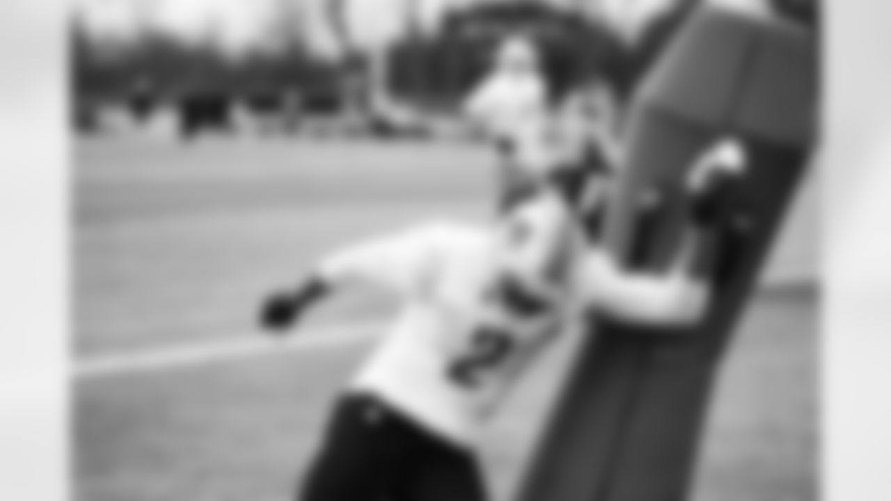 Detroit Lions defensive lineman Austin Bryant (2) during practice at the Lions Training Facility in Allen Park, MI on January 5, 2023. (Jeff Nguyen/Detroit Lions)