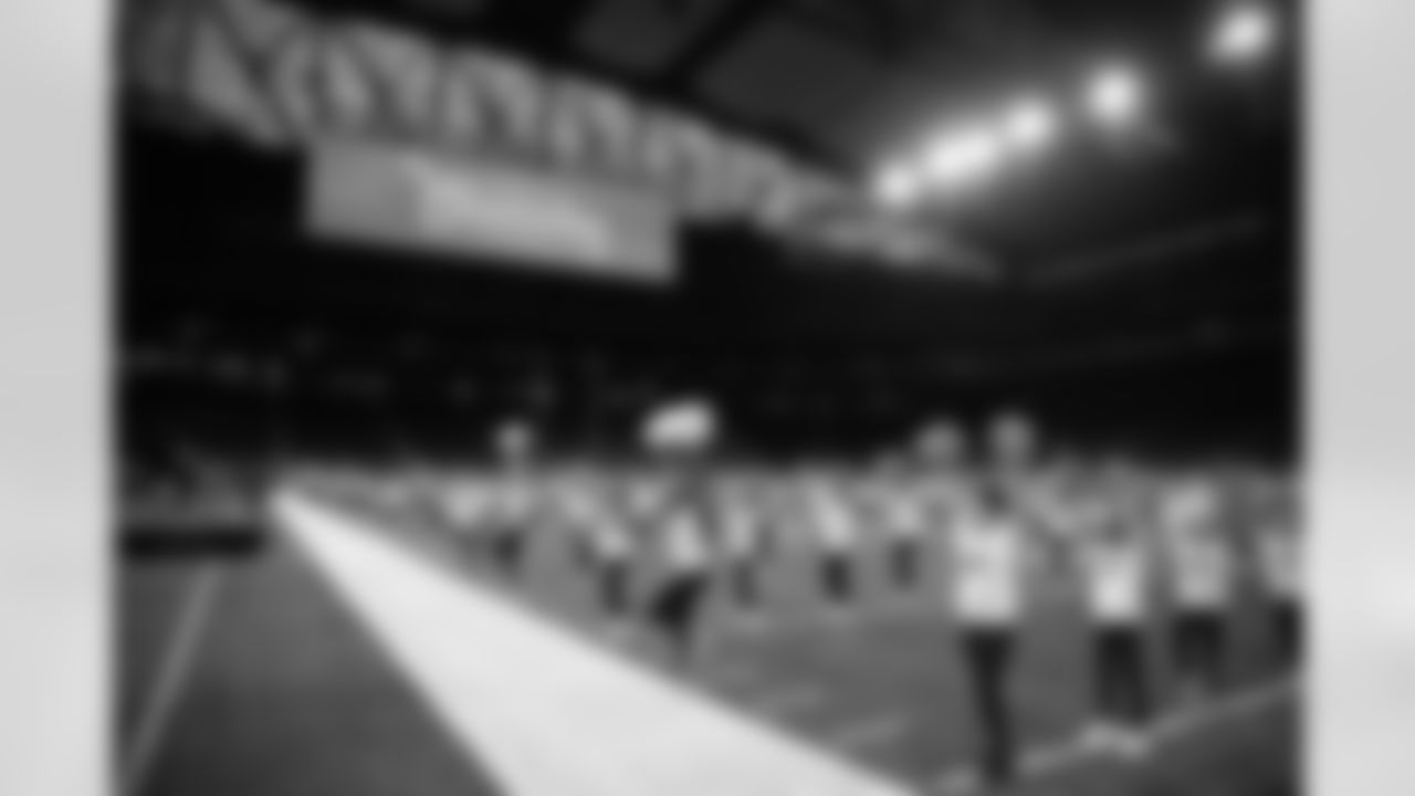 2022 Junior Detroit Lions Cheerleaders Clinic at Ford Field on December 10, 2022. (Mike Ferdinande/Detroit Lions)