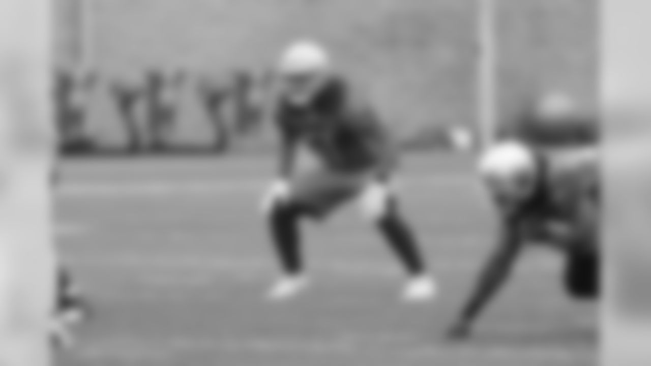 Detroit Lions linebacker Jahlani Tavai (51) during Day 4 of OTAs on Wednesday, May 29, 2019 in Allen Park, Mich. (Detroit Lions via AP)