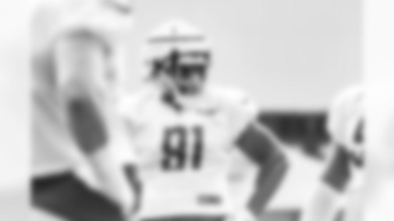 Detroit Lions defensive lineman Levi Onwuzurike (91) during Lions Training Camp at the Training Facility in Allen Park, MI on August 1, 2022. (Josh Mandujano/Detroit Lions)