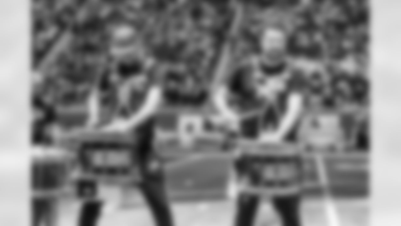 Detroit Lions Drumline, Honolulu Boom performs during a NFL football game against the Green Bay Packers on Sunday, November 6, 2022 in Detroit, MI. (Mike Ferdinande/Detroit Lions).
