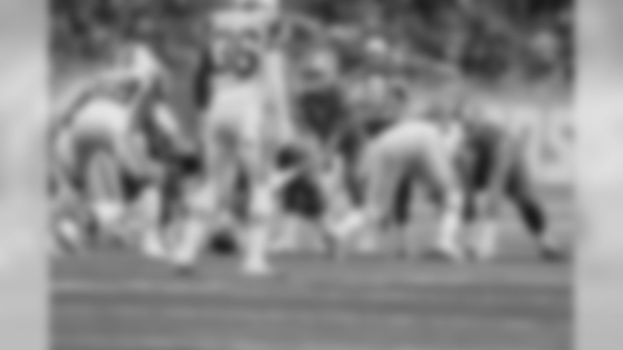 Detroit Lions quarterback Matthew Stafford (9) at the line of scrimmage during a NFL football game against the New York Jets on Monday, Sept. 10, 2018 in Detroit. (Detroit Lions via AP).