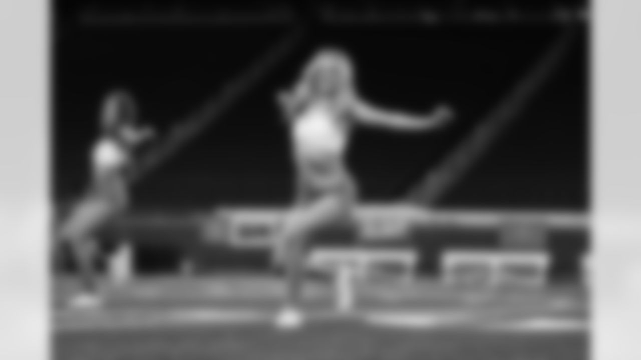 Detroit Lions Cheerleaders during the 2023 Auditions at Ford Field in Detroit, MI on May 7, 2023. (Jeff Nguyen/Detroit Lions)