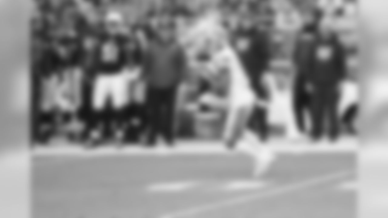 Detroit Lions wide receiver TJ Jones (13) returns a punt during a NFL football game against the Arizona Cardinals on Sunday, Dec. 9, 2018 in Glendale, Ariz. (Detroit Lions via AP).