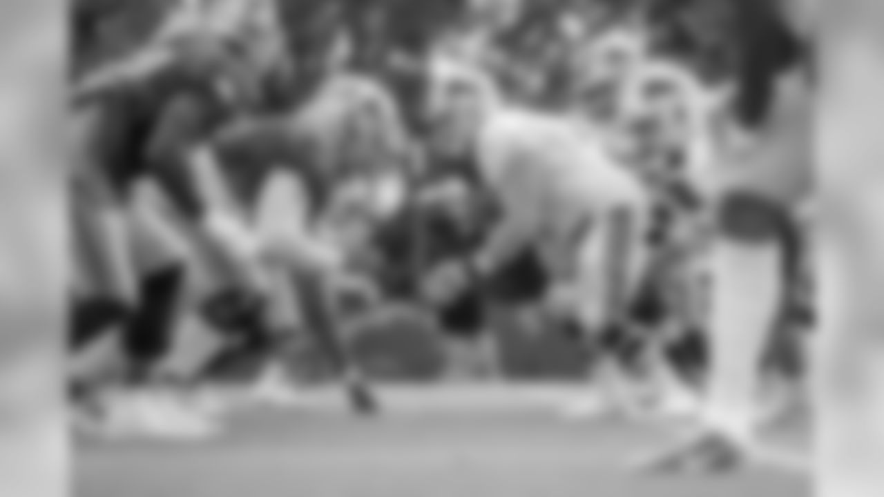 Line of scrimmage during Day 13 of 2019 Detroit Lions Training Camp presented by Rocket Mortgage on Saturday, Aug. 10, 2019 in Allen Park, Mich. (Detroit Lions via AP)