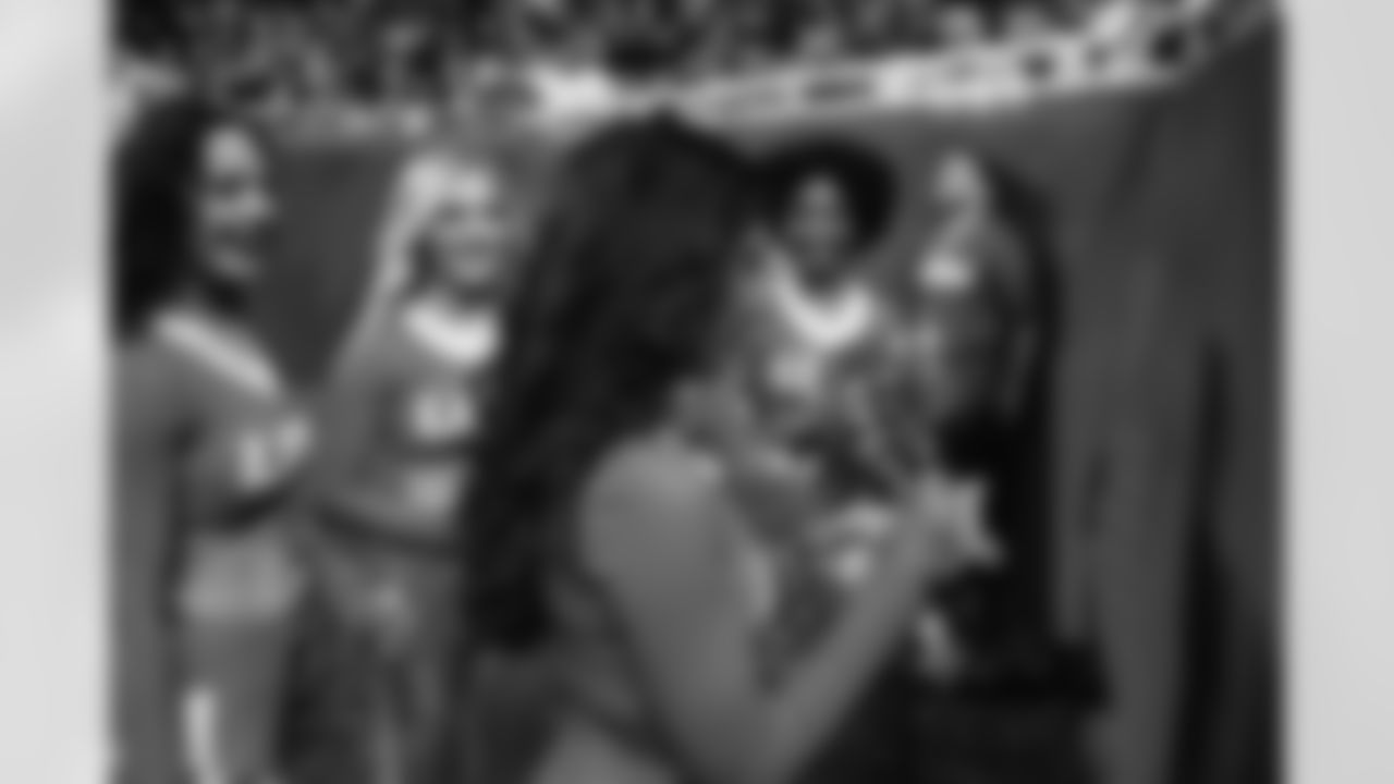 The Detroit Lions Cheerleaders during a NFL football game against the Chicago Bears on Sunday, January 1, 2023 in Detroit, MI. (Mike Ferdinande/Detroit Lions).