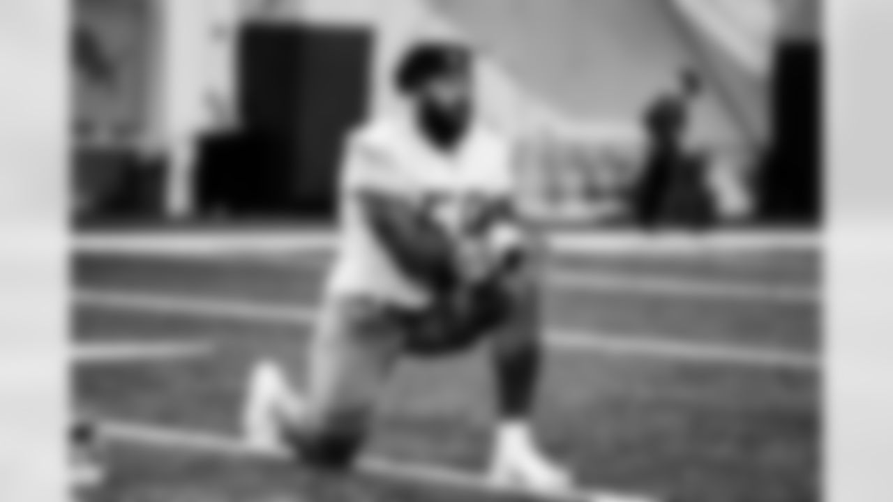 Detroit Lions linebacker Tavante Beckett (59) during Lions practice at the Training Facility in Allen Park, MI on September 23, 2021. (Jeff Nguyen/Detroit Lions)