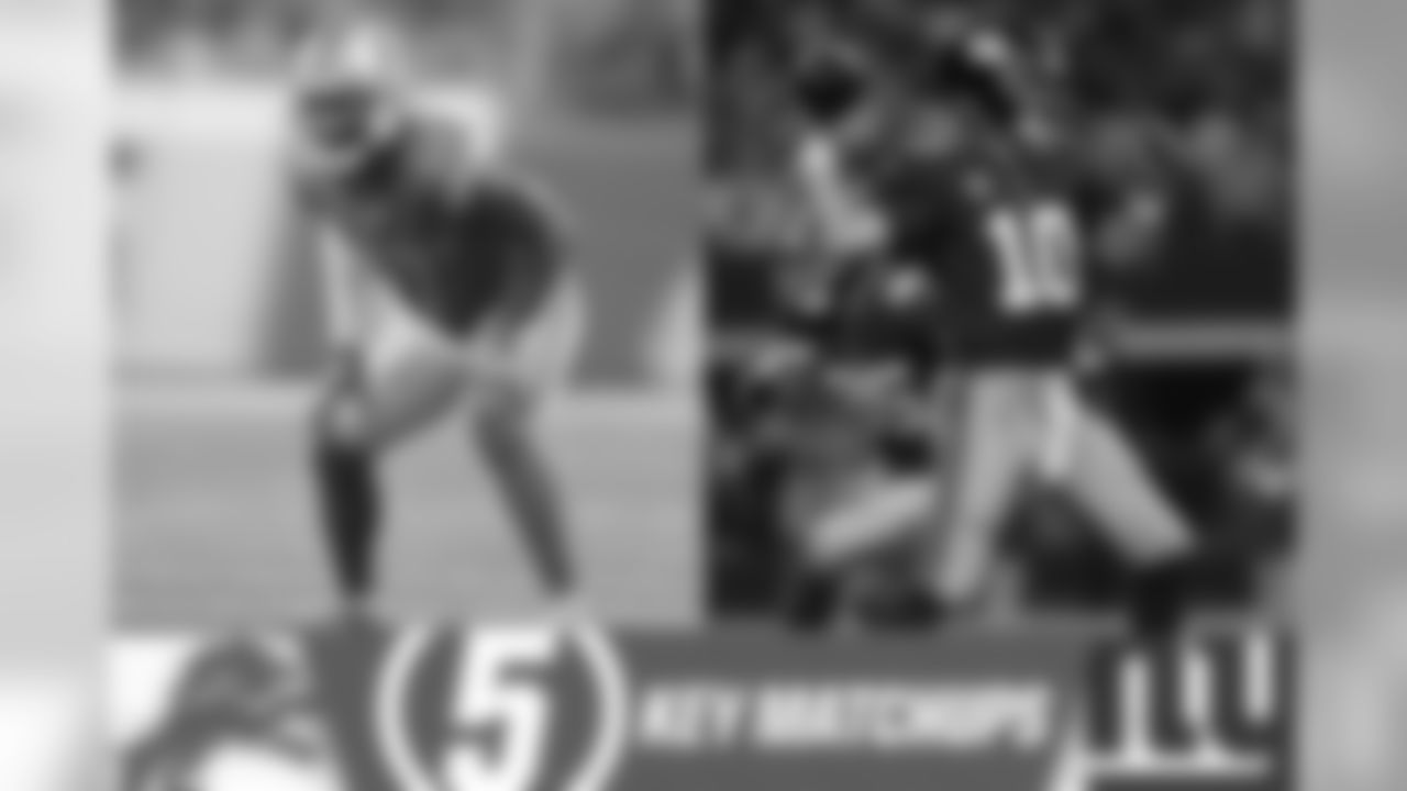 S Glover Quin vs. QB Eli Manning