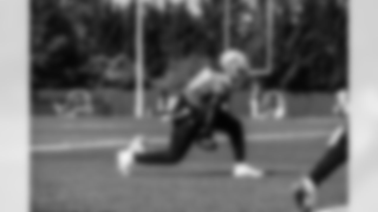Detroit Lions linebacker Jarrad Davis (40) during Lions practice at the Training Facility in Allen Park, MI on September 25, 2020. (Jeff Nguyen/Detroit Lions)