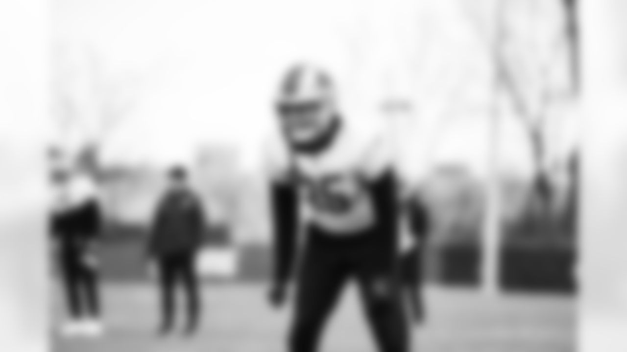 Detroit Lions cornerback Will Harris (25) during practice at the Lions Training Facility in Allen Park, MI on January 5, 2023. (Jeff Nguyen/Detroit Lions)