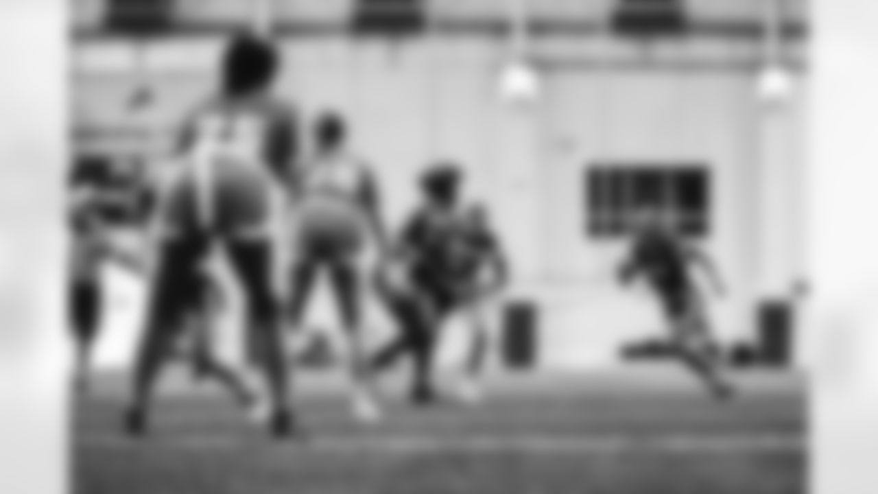 2023 Michigan Girls High School Flag Football Pilot League Week 3 at Detroit Lions HQ & Training Facility Sunday May 21 2023 in Allen Park, MI. (Carl Jones II/Detroit Lions).
