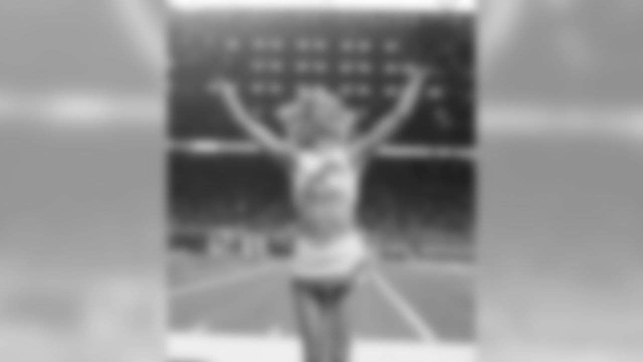 Detroit Lions Cheerleaders during a NFL football game against the Tampa Bay Buccaneers Sunday, Dec. 15, 2019 in Detroit. (Detroit Lions via AP).