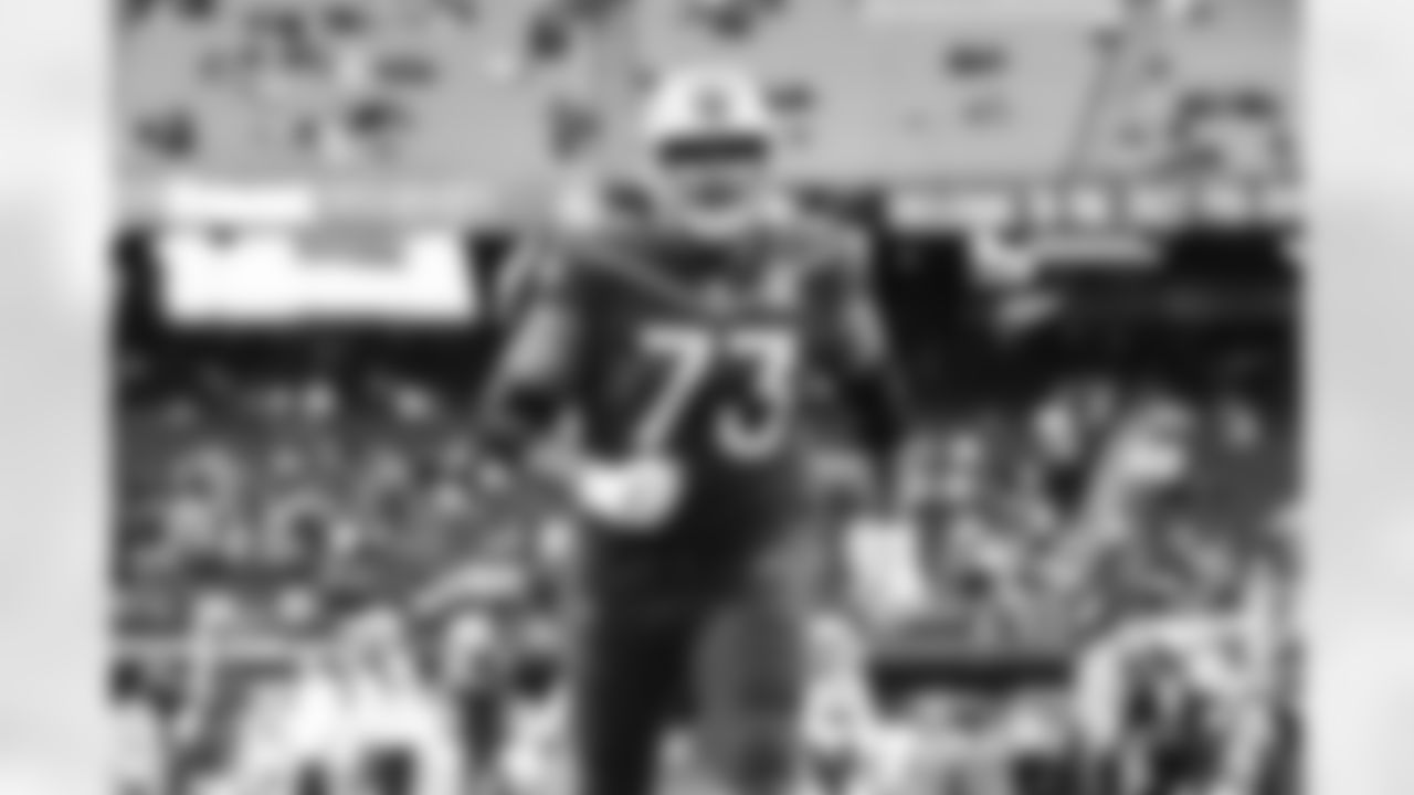 Detroit Lions guard Jonah Jackson (73) during the Pro Bowl on February 6, 2022. (Detroit Lions)