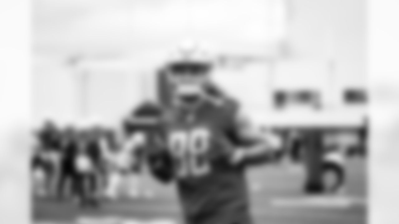 Detroit Lions tight end T.J. Hockenson (88) during minicamp at the Lions training facility in Allen Park, MI on June 7, 2022. (Jeff Nguyen/Detroit Lions)