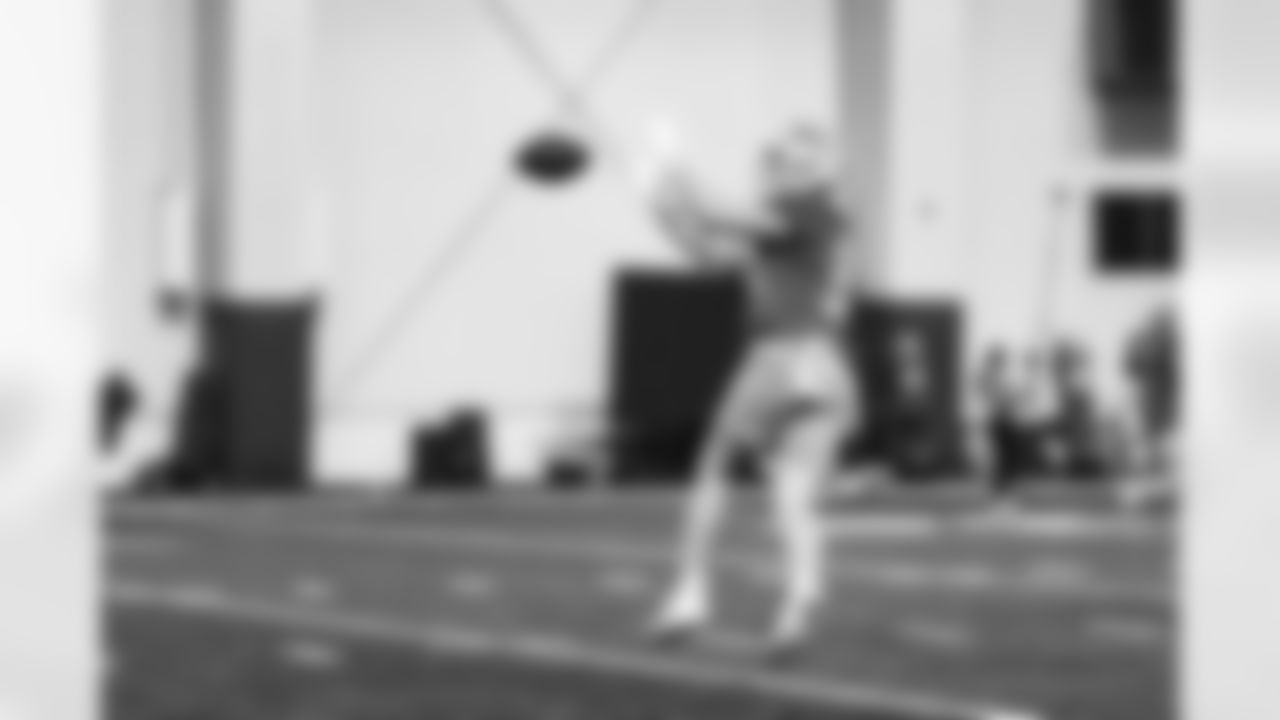 Detroit Lions tight end Garrett Griffin (86) during practice at the Lions Training Facility in Allen Park, MI on October 20, 2022. (Jeff Nguyen/Detroit Lions)