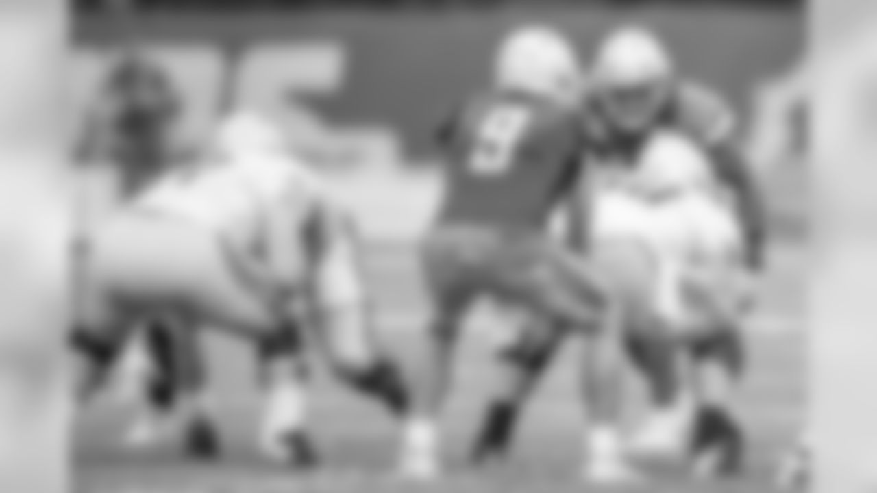 Detroit Lions linebacker Jarrad Davis (40) during training camp practice on Wednesday, Aug. 1, 2018 in Allen Park, Mich. (Detroit Lions via AP)