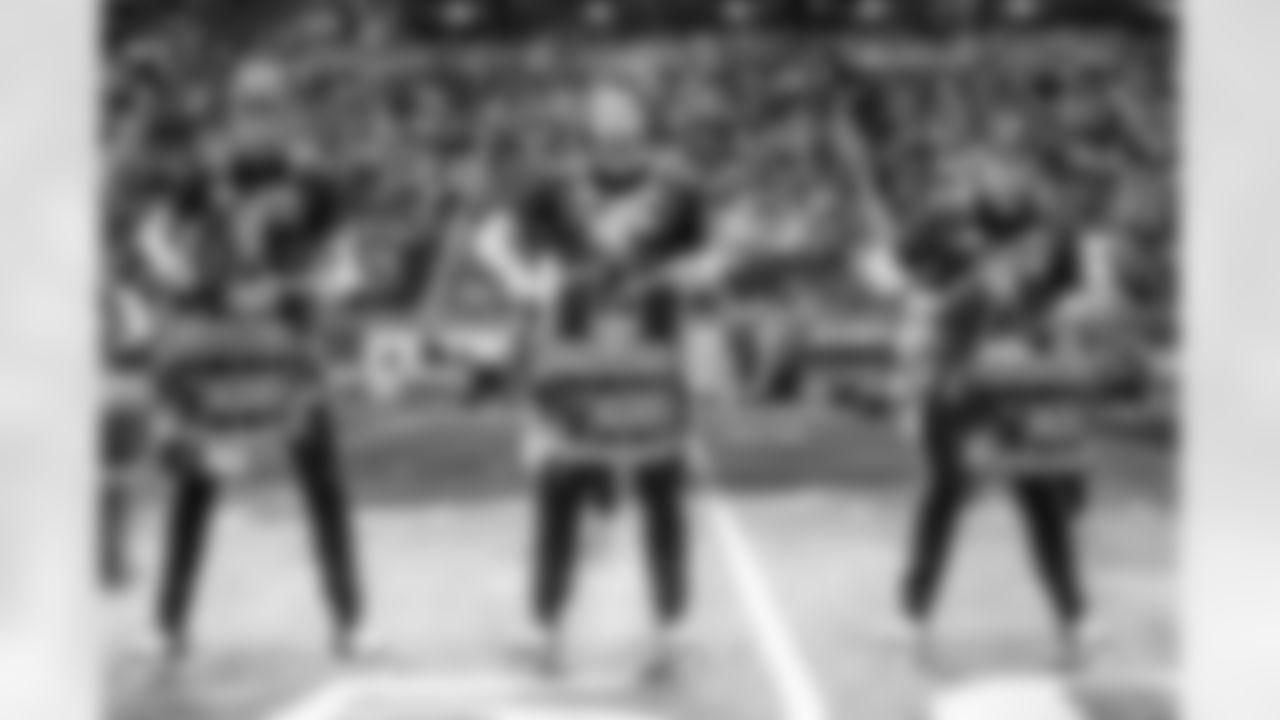 Detroit Lions Drumline, Honolulu Boom performs during a NFL football game against the Green Bay Packers on Sunday, November 6, 2022 in Detroit, MI. (Mike Ferdinande/Detroit Lions).