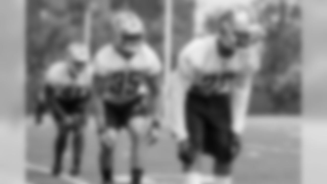 Darius Slay, Miles Killebrew and Rolan Milligan