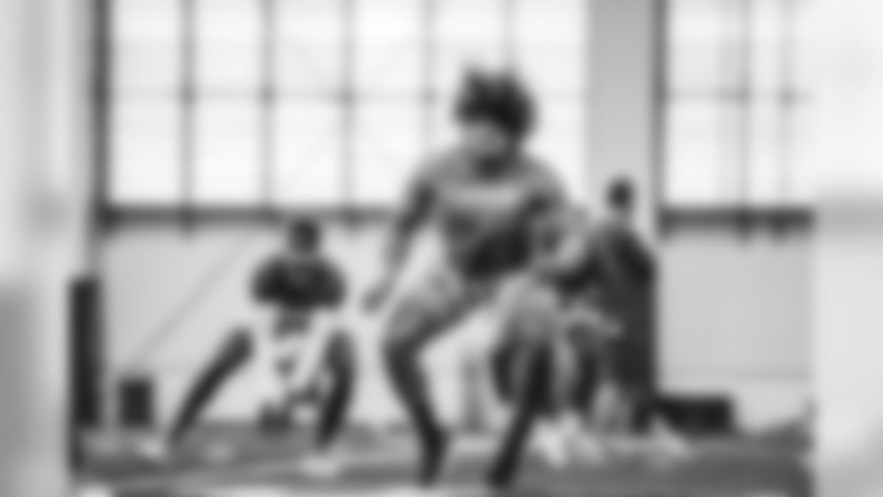 Detroit Lions running back Ty Johnson (31) during workouts Allen Park Training Facility in Allen Park, MI on August 7, 2020. (Jeff Nguyen/Detroit Lions)